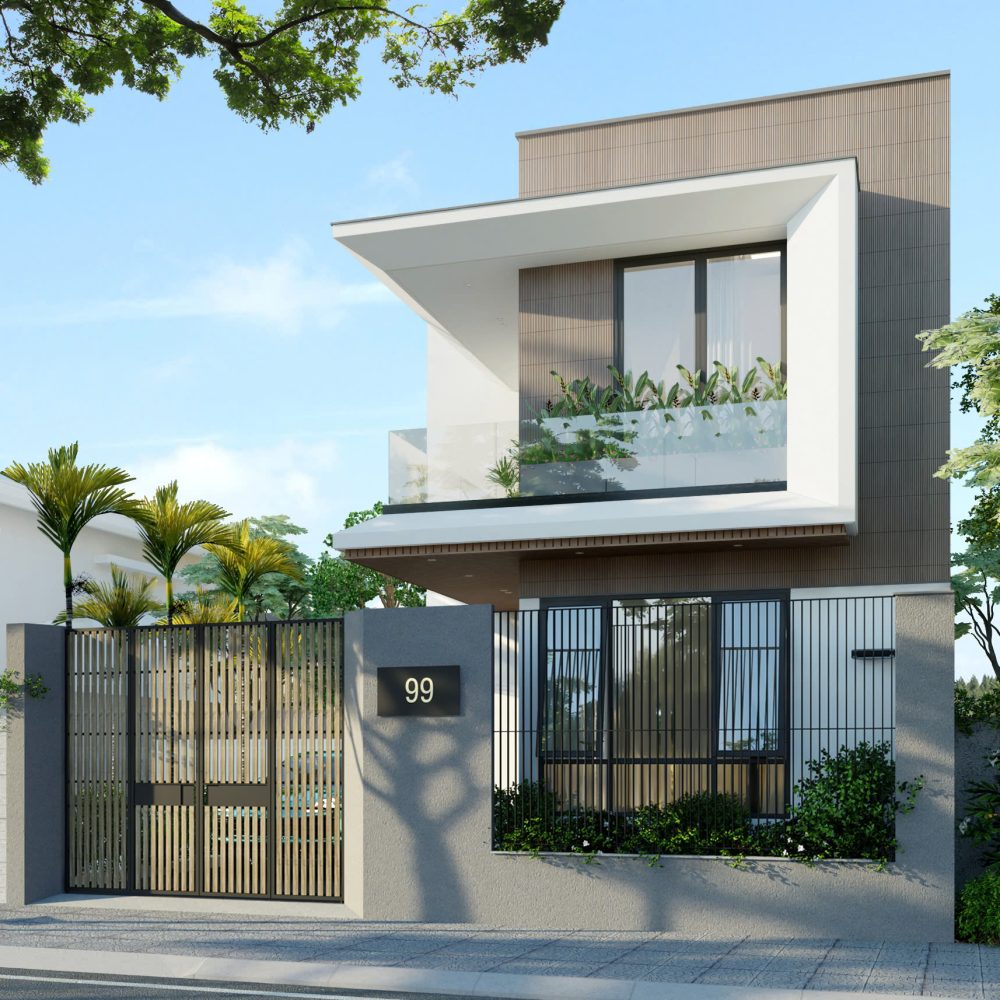 BẢN VẼ NHÀ 2TẦNG CHỮ L  ĐẸP KÍCH THƯỚC 7X12M